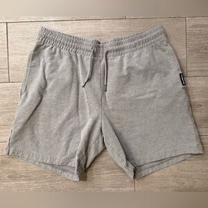 Men's Bearbottom Clothing Lounge 7" Shorts Heather Grey Size XL Used